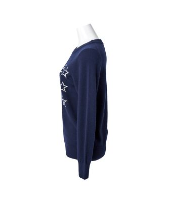 カシミヤ混ＧＭインターシャセーター