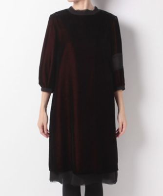 ラメベルベットワンピース 三越伊勢丹オンラインストア 公式