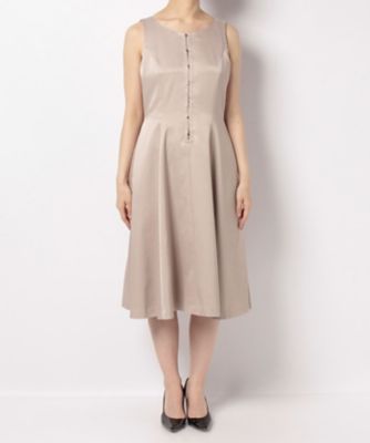 サテンノースリーブワンピース 三越伊勢丹オンラインストア 公式