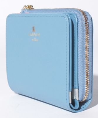 ランバン　オン　ブルー　ＬＡＮＶＩＮ　ｅｎ　Ｂｌｅｕ　リュクサンブールカラー　二つ折り財布