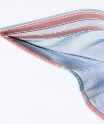ランバン　オン　ブルー　ＬＡＮＶＩＮ　ｅｎ　Ｂｌｅｕ　リュクサンブールカラー　二つ折り財布