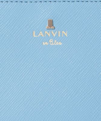 ランバン　オン　ブルー　ＬＡＮＶＩＮ　ｅｎ　Ｂｌｅｕ　リュクサンブールカラー　二つ折り財布