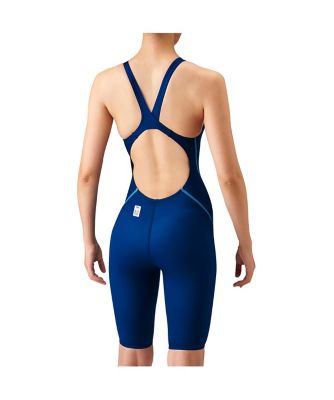 【競泳水着】アクアアドバンスドオープンバック（ニット素材）（クロスバック）【返品不可商品】