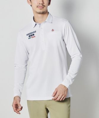 Munsingwear/マンシングウェア ストレッチ鹿の子シャツ長袖シャツ【クーリスト　Ｄ－Ｔｅｃ】