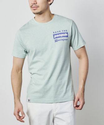 【ＳＡＶＥ　ＴＨＥ　ＰＥＮＧＵＩＮ／ＥＣＯ】オーガニックコットンクルーネックＴシャツ