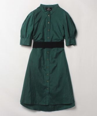 シルク混ミディ丈ワンピース 三越伊勢丹オンラインストア 公式