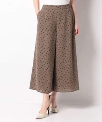 ドットフレアワイドパンツ 三越伊勢丹オンラインストア 公式