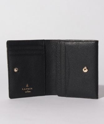 メラニー　二つ折りＢＯＸ財布　ピンクベージュ３