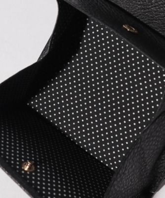 メラニー　二つ折りＢＯＸ財布　ピンクベージュ３