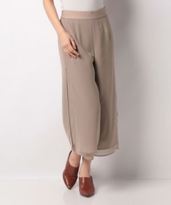シフォンワイドパンツ 三越伊勢丹オンラインストア 公式