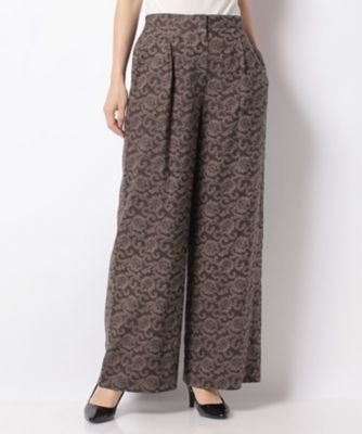 ペイズリー柄パンツ 三越伊勢丹オンラインストア 公式
