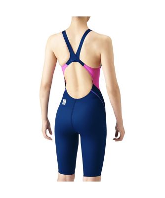 【競泳水着】アクアアドバンスド　ジュニアハーフスパッツオープンバック