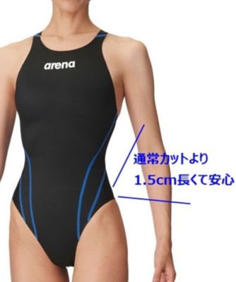 アリーナ 競泳水着 レディース WA承認 ARENA リミック AQUA