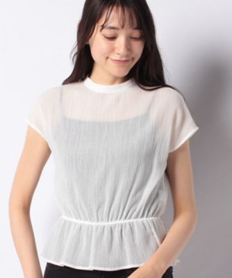 洗える セットアップ対応 楊柳プルオーバーブラウス 三越伊勢丹オンラインストア 公式