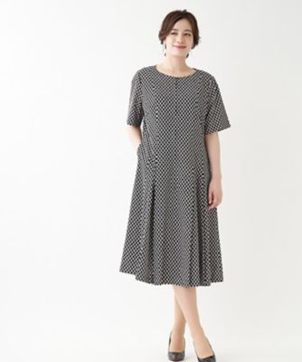 プラス企画 格子柄ワンピ ス 三越伊勢丹オンラインストア 公式