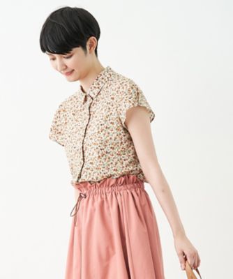 小花柄シャツブラウス 三越伊勢丹オンラインストア 公式