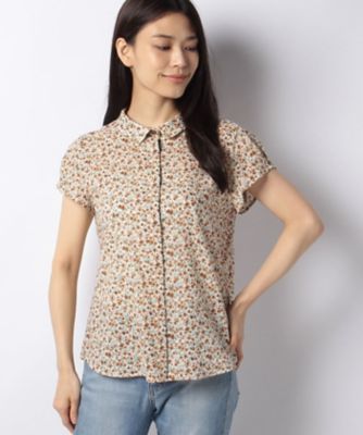 小花柄シャツブラウス 三越伊勢丹オンラインストア 公式