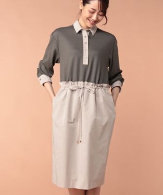 メモリータフタワンピース 三越伊勢丹オンラインストア 公式