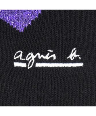 福助 公式 レディース ａｇｎｅｓ ｂ アニエスベー バイカラー スニーカー丈 ソックス 三越伊勢丹オンラインストア 公式