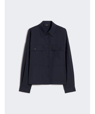 未使用タグ付き！'S MaxMara 麻素材シャツジャケット 40 未使用タグ付き！'S MaxMara 麻素材シャツジャケット 40 【公式通販】