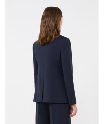 スィンニア ストレッチ ウール ダブルブレスト ジャケット