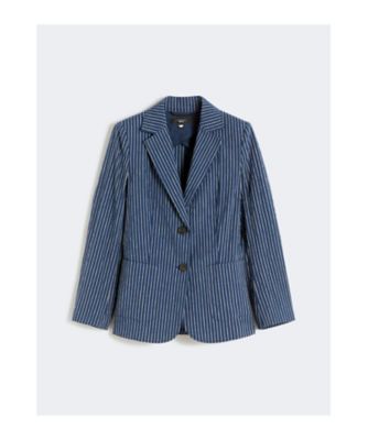 希少　マックスマーラウィークエンド　コットンリネン ジャケット　48 MAXMARA WEEKEND LINE（マックスマーラウィークエンドライン） WEEKEND