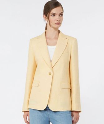 ＜Weekend Max Mara (Women) ＞ナルト　ピュア　リネン　ジャケット　５０４１０７６２０６