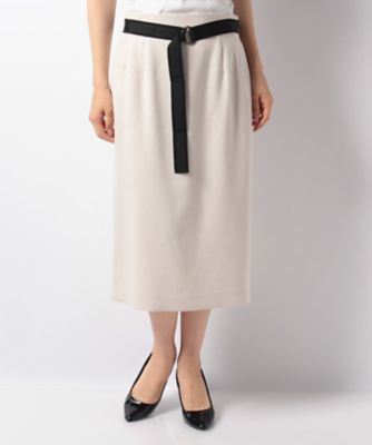 ベルト付タイトスカート 三越伊勢丹オンラインストア 公式