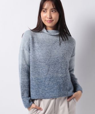 グラデーションボトルネックニットプルオーバー 三越伊勢丹オンラインストア 公式