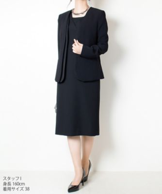 ジョコンダ　ロイヤル　ＪＯＣＯＮＤＥ　ＲＯＹＡＬ　【セットアップ対応】バックサテンジョーゼット　二枚襟ノーカラージャケット