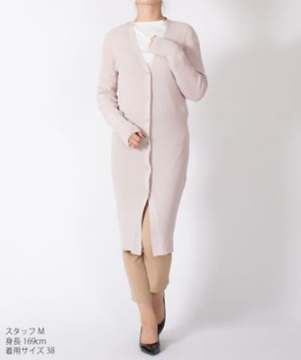 ジョコンダ　ロイヤル　ＪＯＣＯＮＤＥ　ＲＯＹＡＬ　【アンサンブル対応】リブ編み　ロングカーディガン