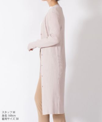 ジョコンダ　ロイヤル　ＪＯＣＯＮＤＥ　ＲＯＹＡＬ　【アンサンブル対応】リブ編み　ロングカーディガン