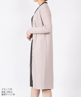 ジョコンダ　ロイヤル　ＪＯＣＯＮＤＥ　ＲＯＹＡＬ　【アンサンブル対応】リブ編み　ロングカーディガン