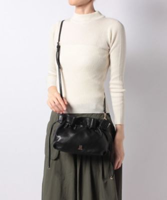＜LANVIN en Bleu (Bag&SLG)＞ジェローム　２ＷＡＹショルダーバッグ　ブルー