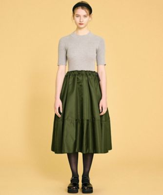 Knit Combination Dress