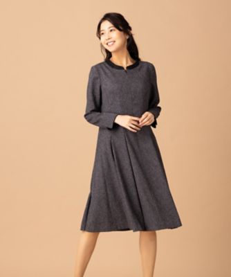 フロントジップワンピース ｌｅｉｌｉａｎ ｗｈｉｔｅ ｌａｂｅｌ 三越伊勢丹オンラインストア 公式