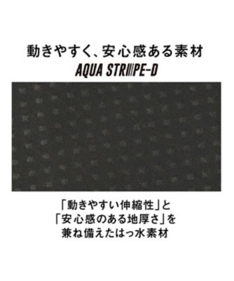 【競泳水着】アクアレーシング　セイフリーバックスパッツ（ニット素材）（着やストラップ）【返品不可商品】