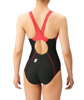 【競泳水着】アクアレーシング　セイフリーバック（ニット素材）（着やストラップ）【返品不可商品】