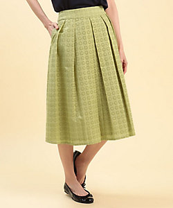 OLD ENGLAND(Women)/オールドイングランド フラワー柄刺繍スカート