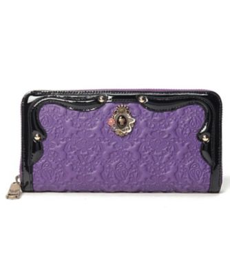 ＜ANNA SUI (Women)＞セルパン　ラウンド長財布　パープル