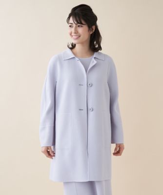 ミディアム丈ステンカラーコート【STEFANONI】 | Leilian 