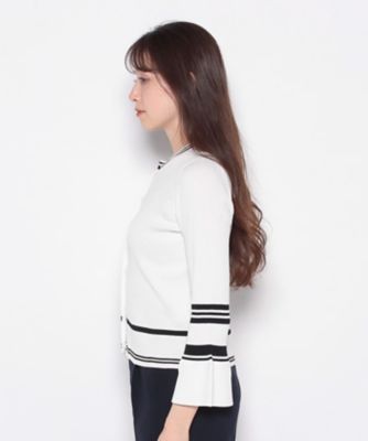 マダム　ジョコンダ　ＭＡＤＡＭ　ＪＯＣＯＮＤＥ　袖口フレア　ニットカーディガン