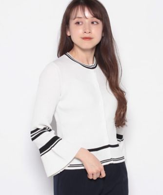 マダム　ジョコンダ　ＭＡＤＡＭ　ＪＯＣＯＮＤＥ　袖口フレア　ニットカーディガン