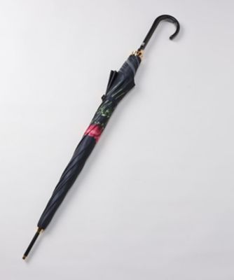 ＣＨＡＲＬＥＳ　ＪＯＵＲＤＡＮ　シャルルジョルダン　　ローズプリント　ジャンプ式耐風傘