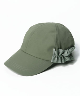  LX ビューランス サイドフリルキャップ ライトグリーン 帽子