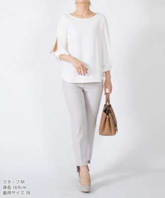 ラピーヌ　ブランシュ　ＬＡＰＩＮＥ　ＢＬＡＮＣＨＥ　サージストレッチパンツ