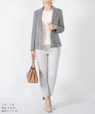 ラピーヌ　ブランシュ　ＬＡＰＩＮＥ　ＢＬＡＮＣＨＥ　サージストレッチパンツ