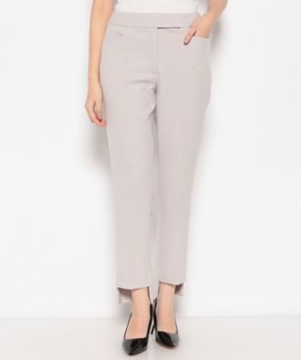 ＜LAPINE BLANCHE (Women)＞ラピーヌ　ブランシュ　ＬＡＰＩＮＥ　ＢＬＡＮＣＨＥ　サージストレッチパンツ