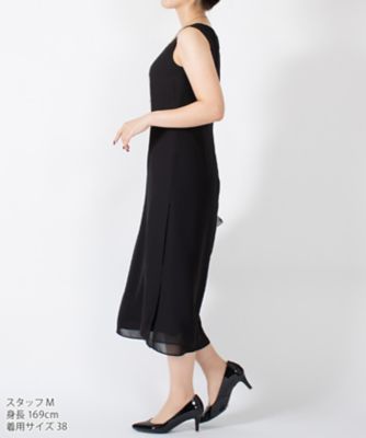 ラピーヌ　ブランシュ　ＬＡＰＩＮＥ　ＢＬＡＮＣＨＥ　シフォンジョーゼット　ドレス