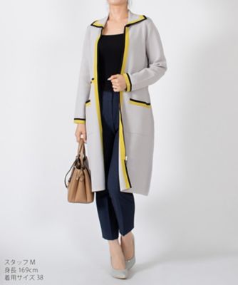 ラピーヌ　ブランシュ　ＬＡＰＩＮＥ　ＢＬＡＮＣＨＥ　ジップアップ　ニットジャケット